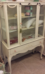 Vintage curio cabinet