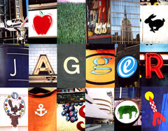 Custom alphabet name art