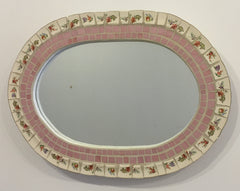 Mosaic Oval Mirror