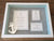 Custom keepsake birth announcement shadowbox