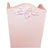 Floral waste basket