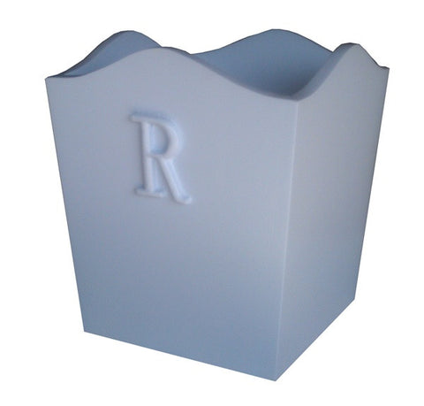 Letter waste basket