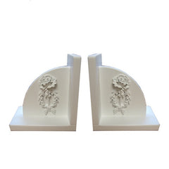 Half-moon bookends