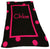 Personalized knit baby blanket1