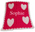 floating hearts with scallop edge