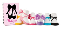 Trumpette boxes of baby girl socks