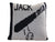 Personalized knit name pillow